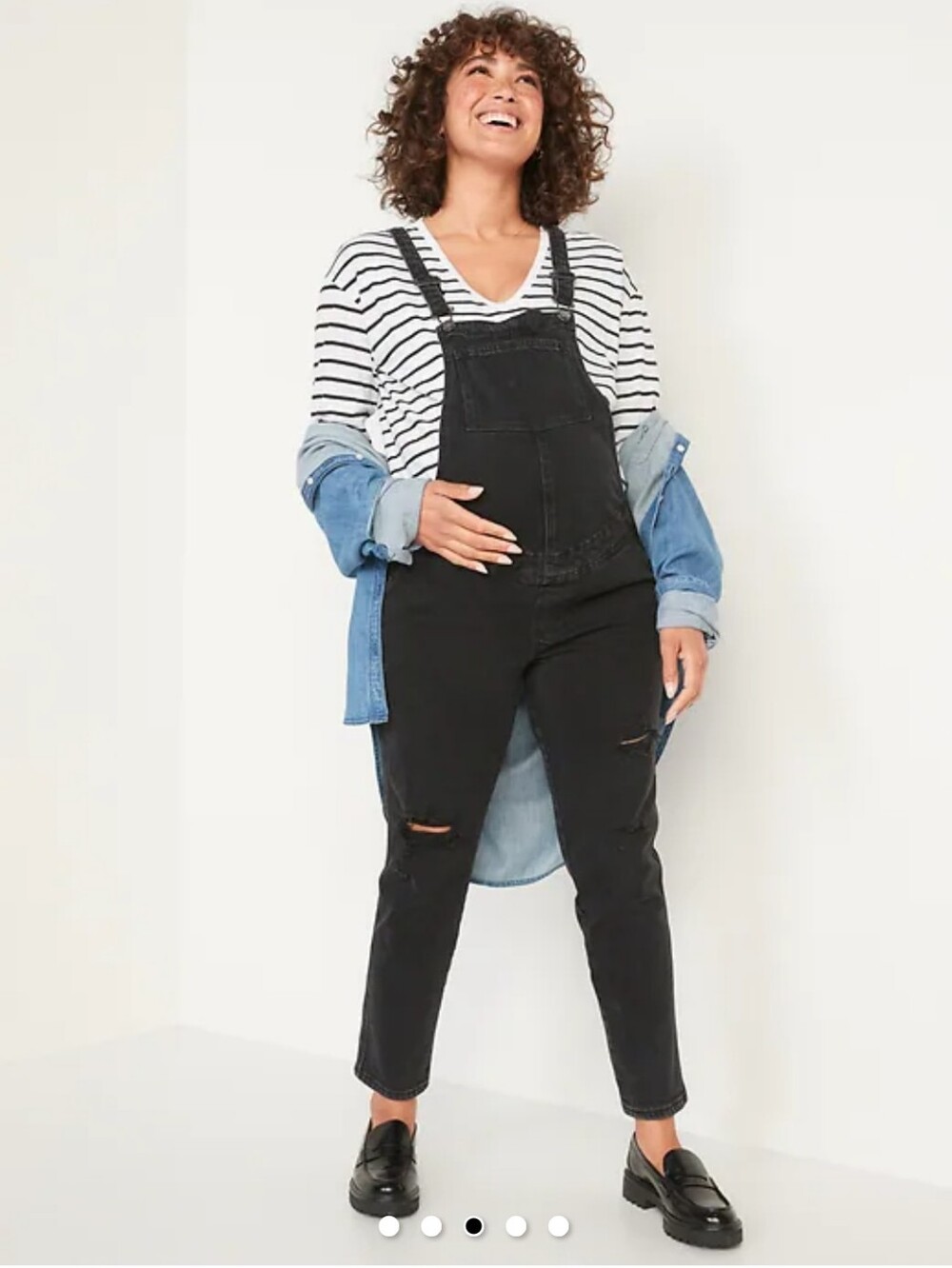 Gap Maternity Side Panel Overalls